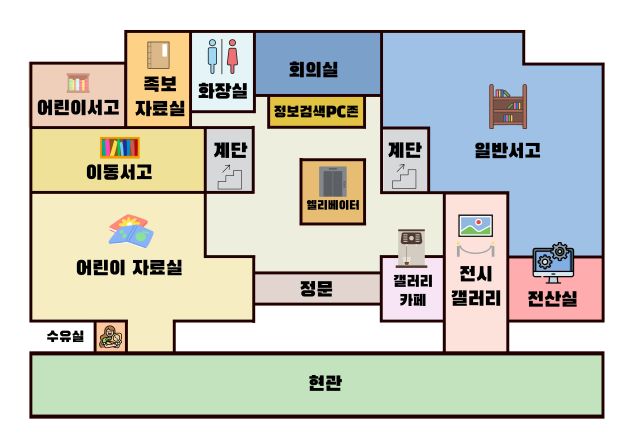 지상1층 안내도